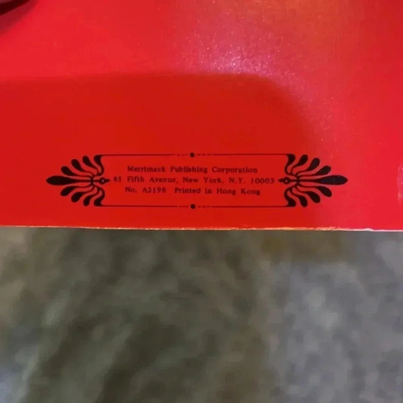 VINTAGE Merrimack "LITTLE FLOWER GIRL" W/ 6 different paper cutout dolls book - Picture 7 of 7